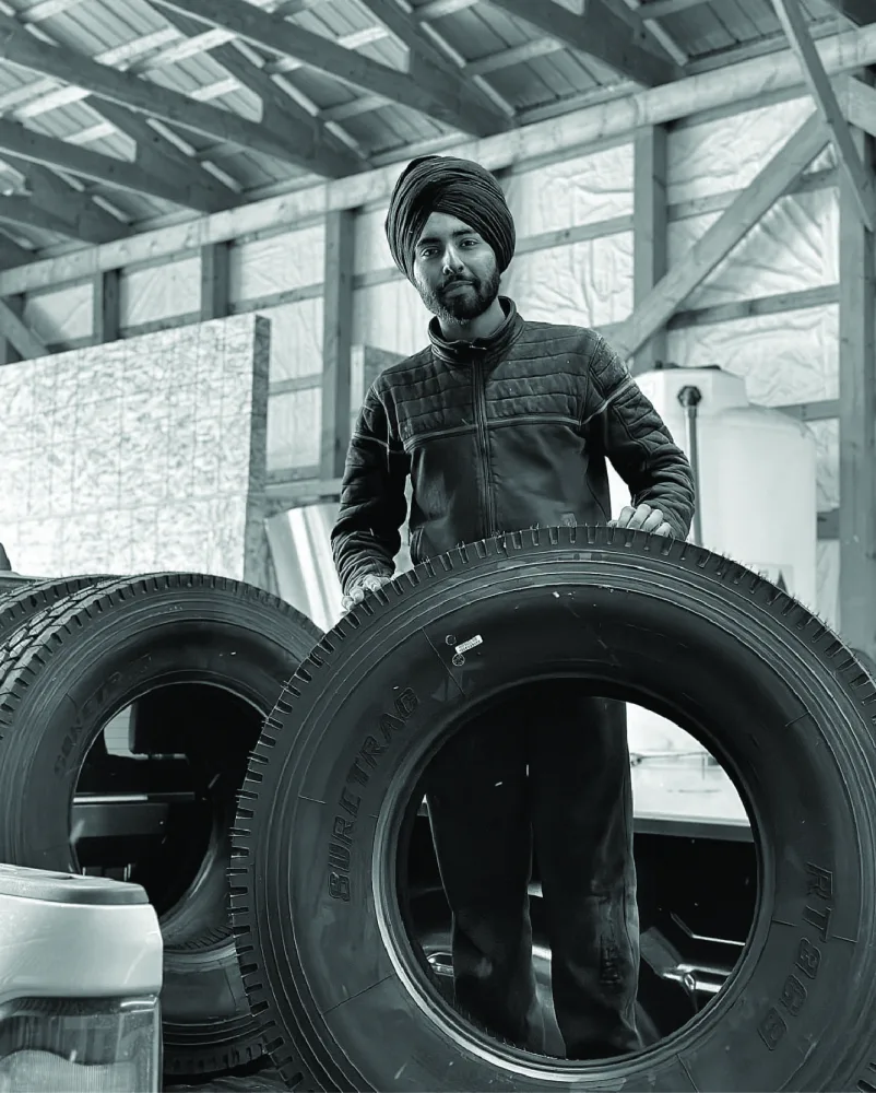 North Plus Nexus team member in the maintenance shop